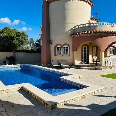 A Ametlla De Mar Pour 6 Personnes Avec Piscine Privee, Climatisation Et Barbecue - Hisp-217-237 * L'Ametlla de Mar